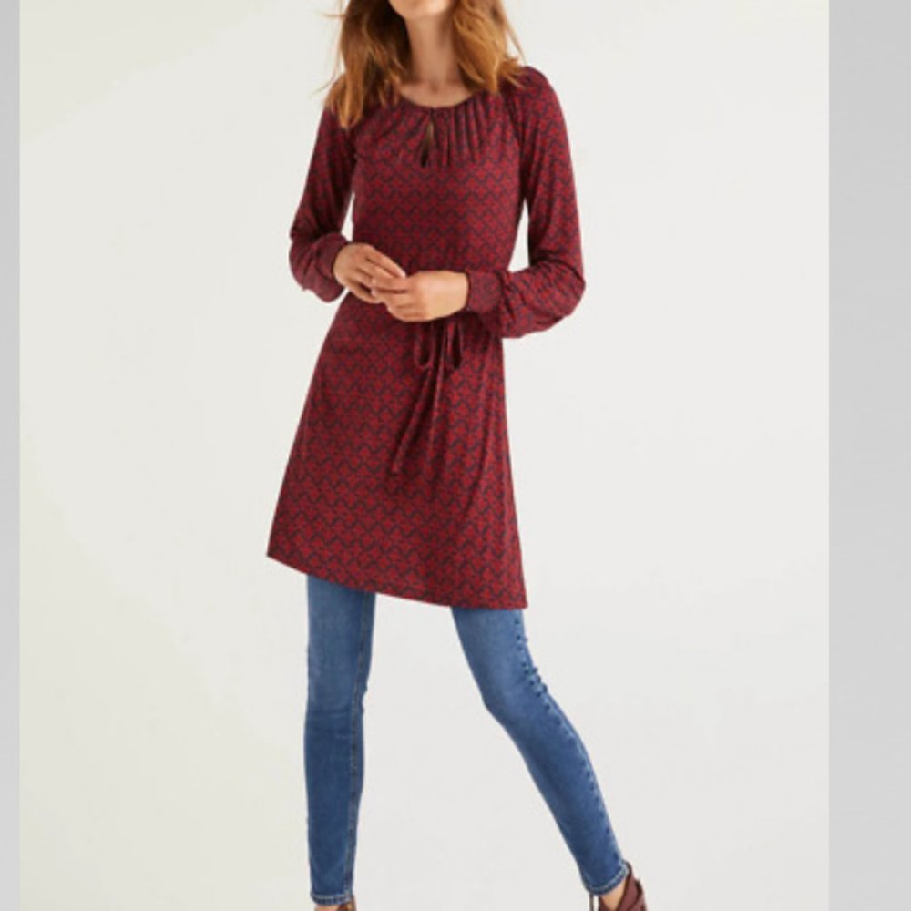 Boden Clementine Jersey Tunic Dress 18 L